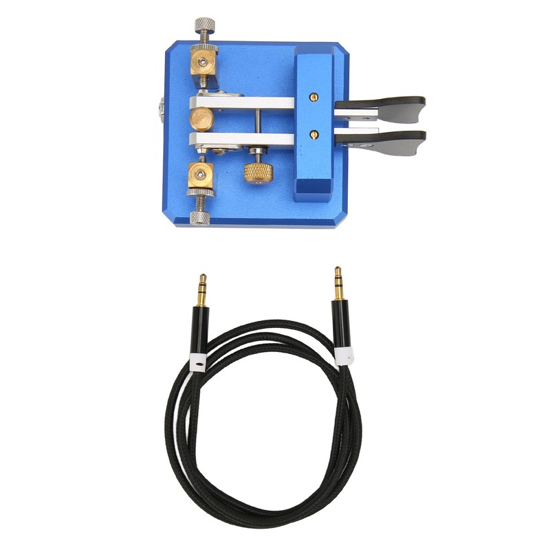 Morse Code Key Double Paddle Automatic Shortwave Portable CW Morse