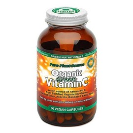 MicrOrganics Green Nutritionals Organic Green Vitamin C 600mg 60 Capsules