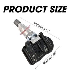 4PCS TPMS Sensor Compatible with Honda Accord 2013-2017 Fit for Crosstour 2012-2015, Replaces 42753-TL0-G520-M1 42753-TL0-G520 Air Tires Pressure Monitoring Monitor System Set Pack Kit Replacement