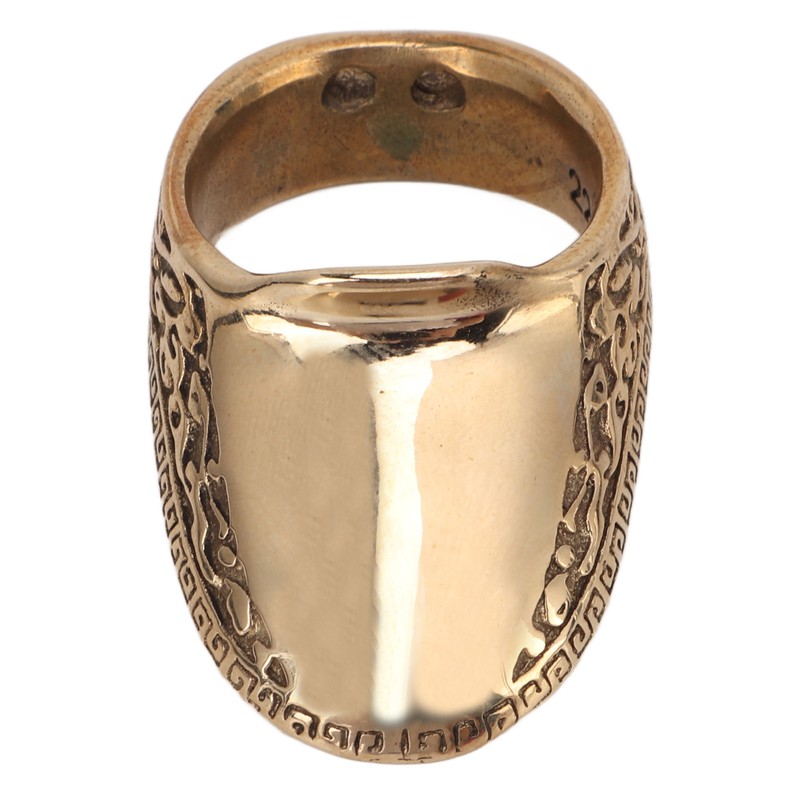 Archery Thumb Ring Universal Archery Shooting Metal Brass Finger Guard