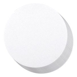 Juvale Juvale 12-Pack 12-Inch Round Cake Boards - White Cardboard Circles for Baking & Dessert Display - Sturdy Disposable Base Boards