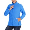 TACVASEN Women's Lightweight Jacket Long Sleeve Soft Fleece Jacket Casual