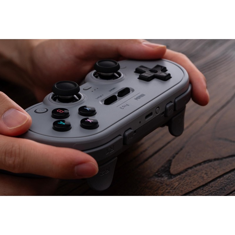 Nargos 8BitDo Pro 3 Bluetooth Gamepad, Compatible with Switch 1/2,