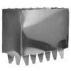 HVAC Metal Register Collar 4" x 8" (6" Deep)