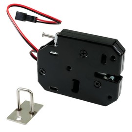 Selyse DC 12V Electric Lock Magnetic Closure for Cabinet Drawer and Door - Access Control System without Detection Switch, Fail-Safe, 2A