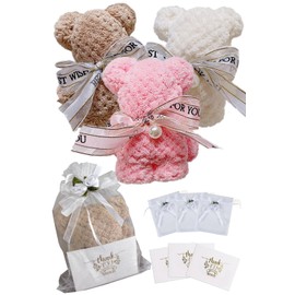 Petite Gift Happy Carry Towel Bare Set of 3 for Retirement, Miscellaneous Goods, Towels, Children, Hand Towels