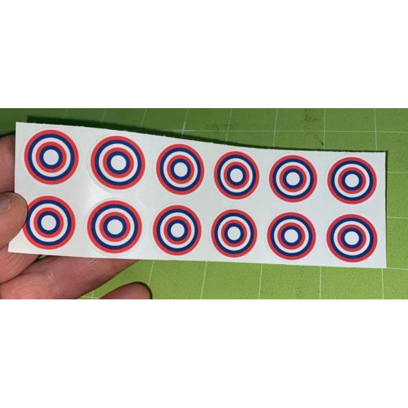 Williams Bally, Williams, Gottlieb Vinyl Pinball Target Stickers/Decal