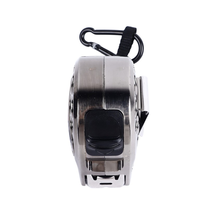 7.5M Nickel Plated Tape Measure Waterproof Rust Resistant Portable Hollow