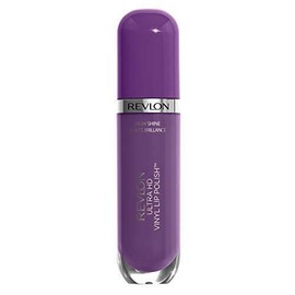 Revlon Ultra HD Vinyl Lip Polish, Liquid Lipstick, Game On, Violet Gloss
