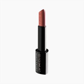 Sigma Beauty Infinity Point Longwear Satin Finish Lipstick for Great Lip Color Makeup, Temptation
