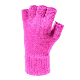 Le11 Ladies Hot Thermal Fingerless Gloves | 100% Acrylic Warmers For Winter | Versatile Design For Typing, Exercising & Daily Use | Available In 7 Stylish Colours