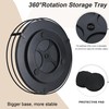 10 Inch 360° Rotating Perfume Tray, Perfume Holder Organizer, Turntable