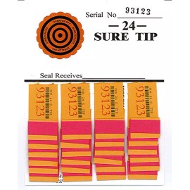 4 -  # 24 Sure Tip Boards (1-24)  Bingo/Jar Tickets Free Shipping USA