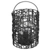 Iron Cage LED Night Light Bulb Lamp for Bedroom Lighting