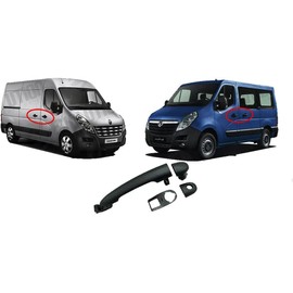 Exterior Door Handle All Doors Right, Left, Sliding, Rear for Renault Master MK3, Vauxhall MOVANO B, Nissan NV400 806073022R, 806075963R, 95519380