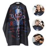 TOVINANNA Hair Cutting and Dyeing Cape for Barber Black Stylish