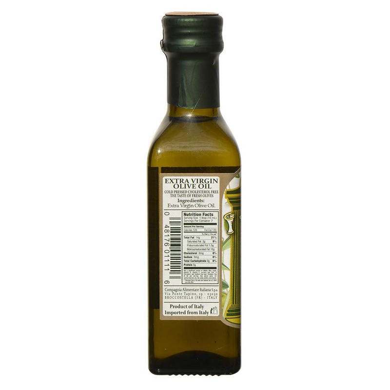 Mantova Italian Golden Extra Virgin Olive Oil - 3.4 oz