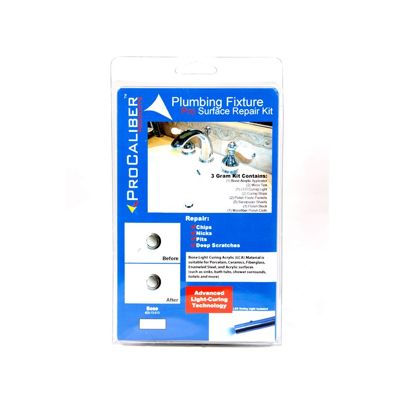 Sink, Bathtub & Shower Surface Repair Kit - PRO Bone