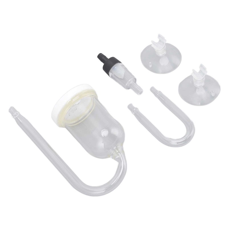 Aquarium Bubble Diffuser Prevent Clogging Transparent Glass Fish Tank Air