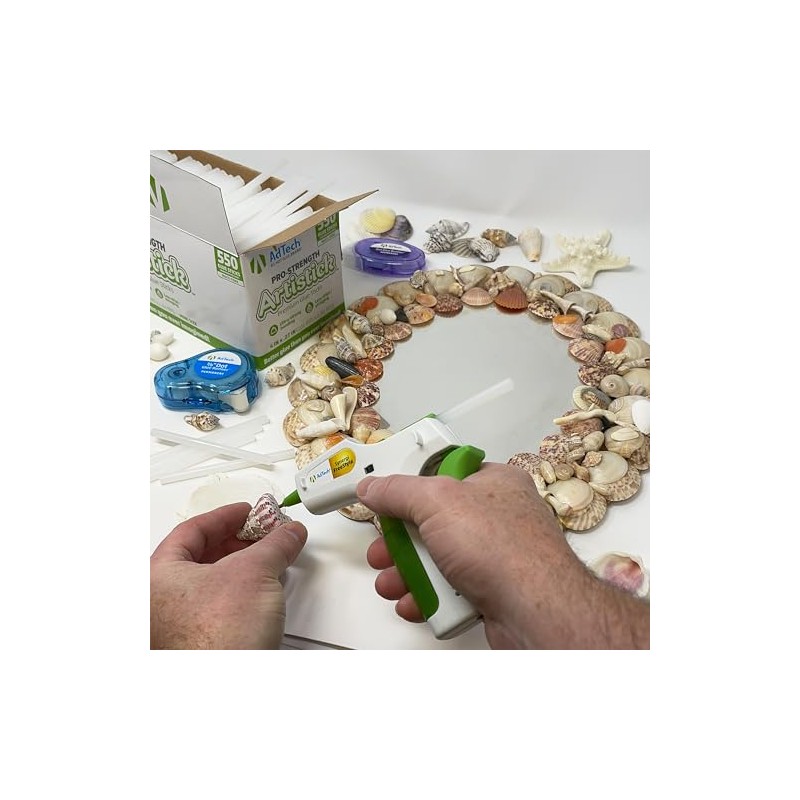 AdTech Mini Artistick 4" High Performance Stringless Hot Glue Sticks