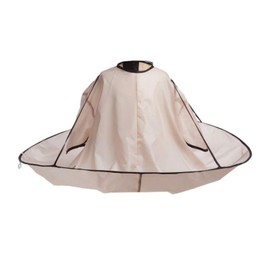 fieldlabo cape apron for haircut hair dye, beige