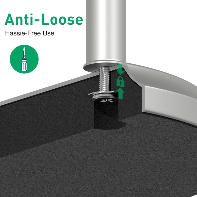 Freestanding Toilet Paper Holder with Shelf and Reserve for Small