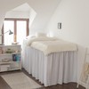 Dorm Room Bed Skirt, College Extra Long Dorm Bed Skirt