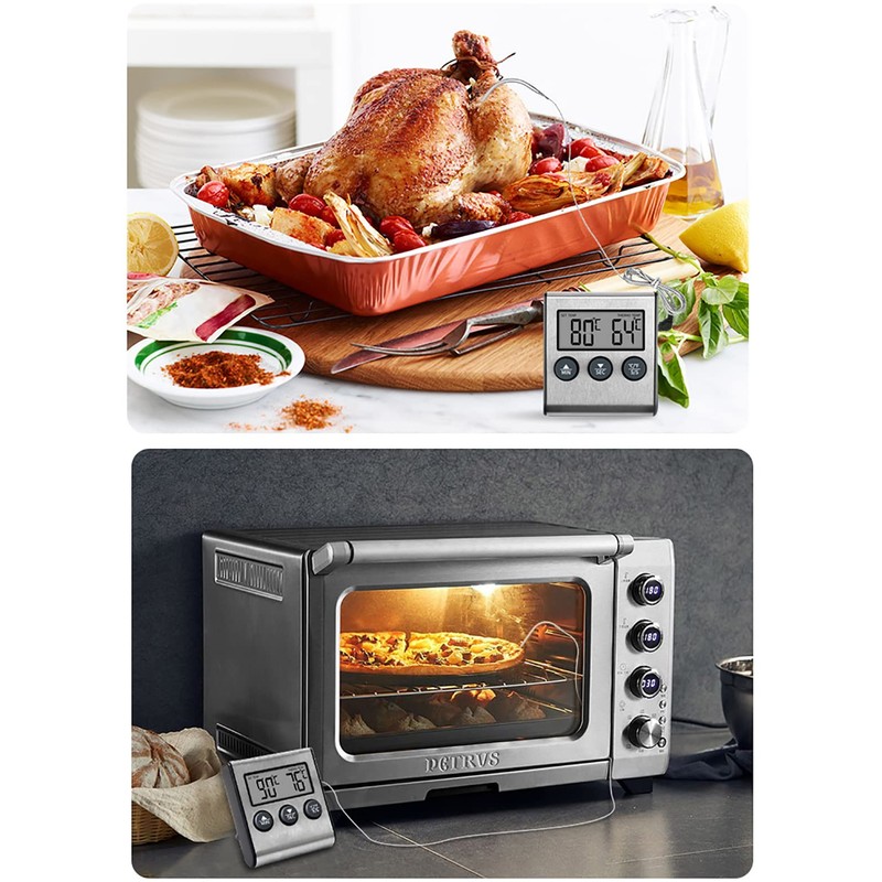 Meat Thermometer Digital for Cooking Precise Oven Temperatures - Accurate