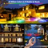 Musuger 1500LM LED High Brightness Outdoor Landscape Lighting 15W RGB
