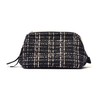 Francfranc Franc Tweed Wire Pouch, Black
