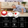 WiFi Caregiver Pager Call Button: Wireless Nurse Alert Call Bell,