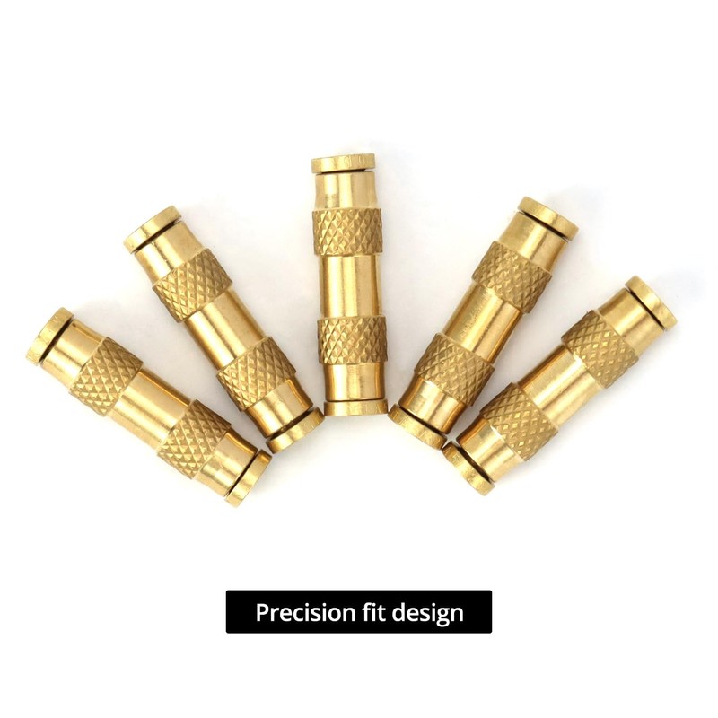 QWORK Push to Connect Fittings - 5/32" Tube, 10 Pack