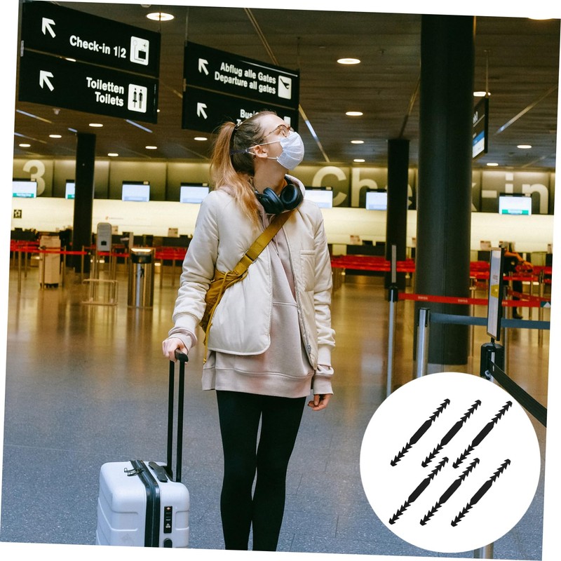 PACKOVE 20Pcs Mask Ear Hooks Soft Durable Mask Buckles for