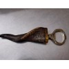 MudPie Bottle Opener Animal Horn Stainless & Brass Unique Gift