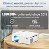 Projector with Bluetooth 2024 Upgraded by IOLIEO Full HD 1080P