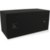 Belva BBX210BK Dual 10-inch Car Ported Subwoofer Box 3/4-inch MDF