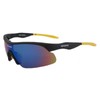 Kayak 0388 Junior Skiroll Goggles, Youth, Unisex, Yellow/Black (Multicoloured), One Size