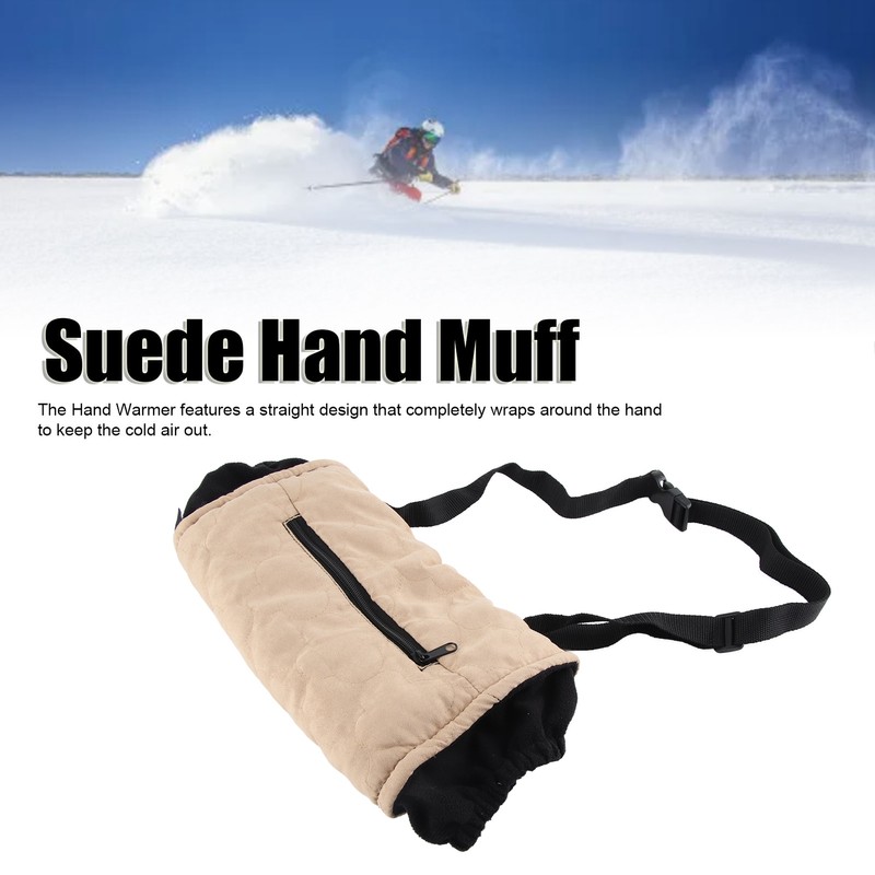 Hand Muff Straight Tube Complete Wrap Soft Waterproof Windproof Hand