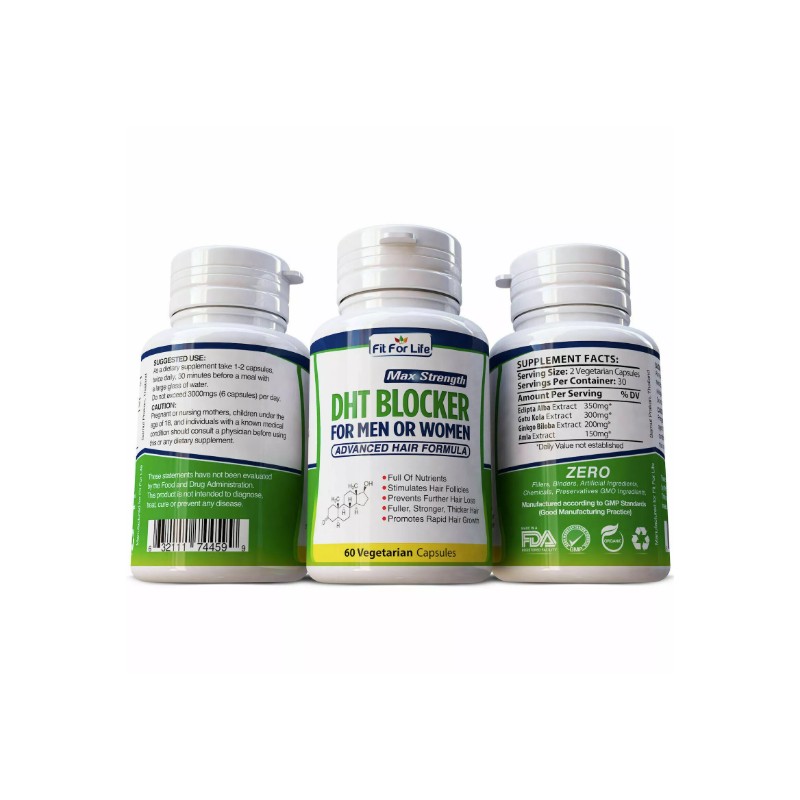 4X Advanced Anti Hair Loss Treatment DHT Blocker Fast Growth