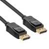 Pearstone DisplayPort 1.2a Cable with Latches (10')