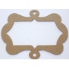 Unbranded {6} HANGING SCALLOP FRAME - Picture Frames Chipboard Die