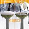 SENSTREE 60W Bird Bath Heater, Waterproof Birdbath Deicer for Outdoors,