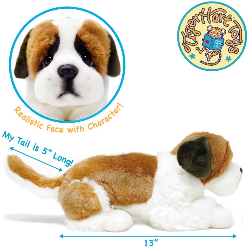 TigerHart Bernadette The Saint Bernard - 17 Inch Stuffed Animal