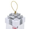 4.7inch Christmas Snowman Scene Hanging Lanterns Battery Operated Lighted Lamp