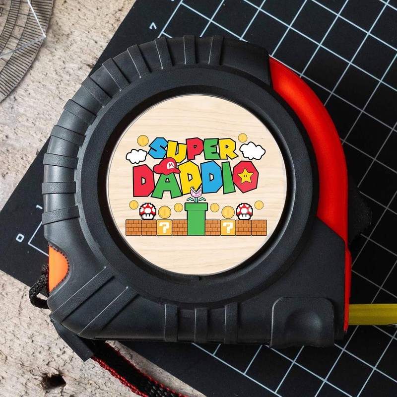 Measuring Tape for Dad - Super Daddio - Fathers Day,