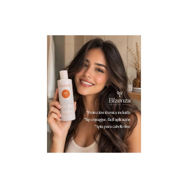 Mascarilla para el Cabello con Queratina - para Pelo Dañado