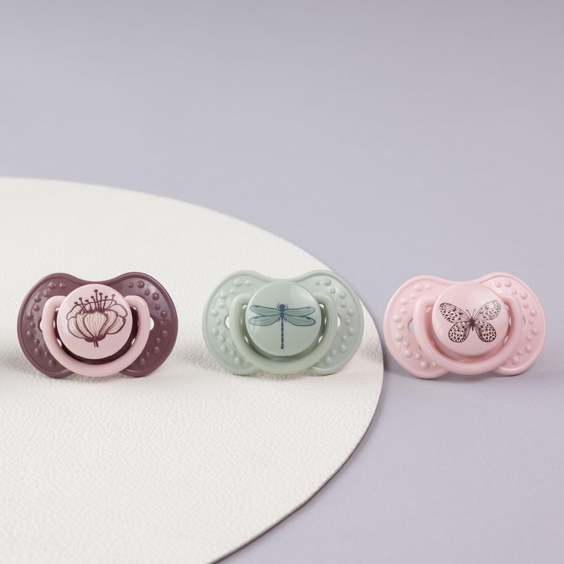 Difrax Lovi Dynamic Dummy 0 to 3 Months Blue &