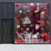 Valentines Day Decor Window clings 10 Sheet for Glass Windows