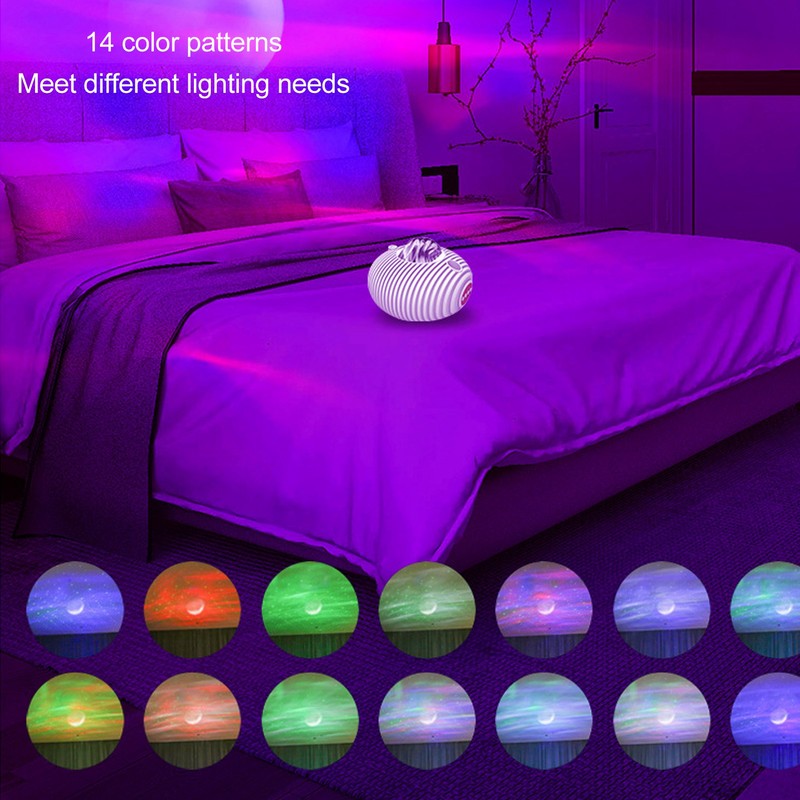 Star Projector UFO Shape USB Sky Night Light Projector Lamp