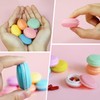 Yicaam Pack of 24 Mini Macaron Storage Boxes, Macaron Jewellery
